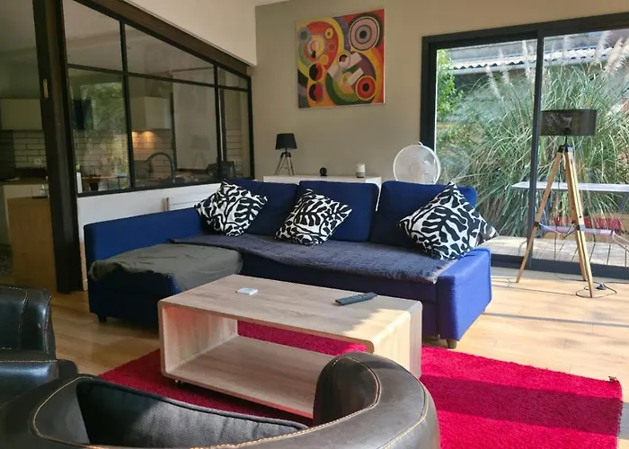 Grand Jardin, 10mn Du Centre וילה *